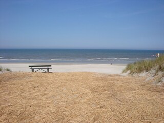 Blick auf den Strand