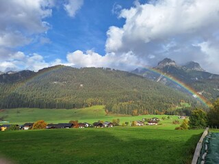 Aussicht vom Hof aus