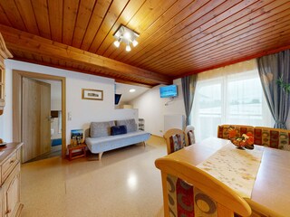 Wohnraum - Ferienwohnung Saalfelden