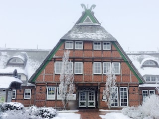 Deichschlösschen im Winter