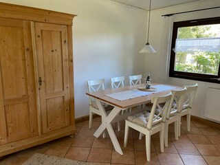 Blick in die Essecke