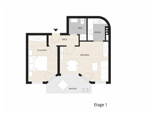 Vakantieappartement Oberstdorf Grondplan 20