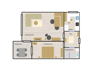 Appartement de vacances Oberstdorf Équipement 16