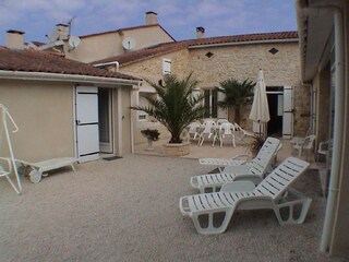 Blick zur Terrasse