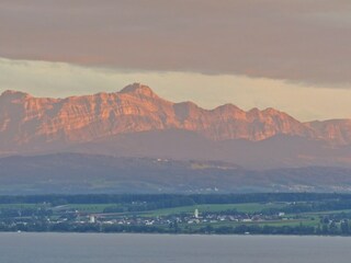 Ausblick auf die Berge der Schweiz