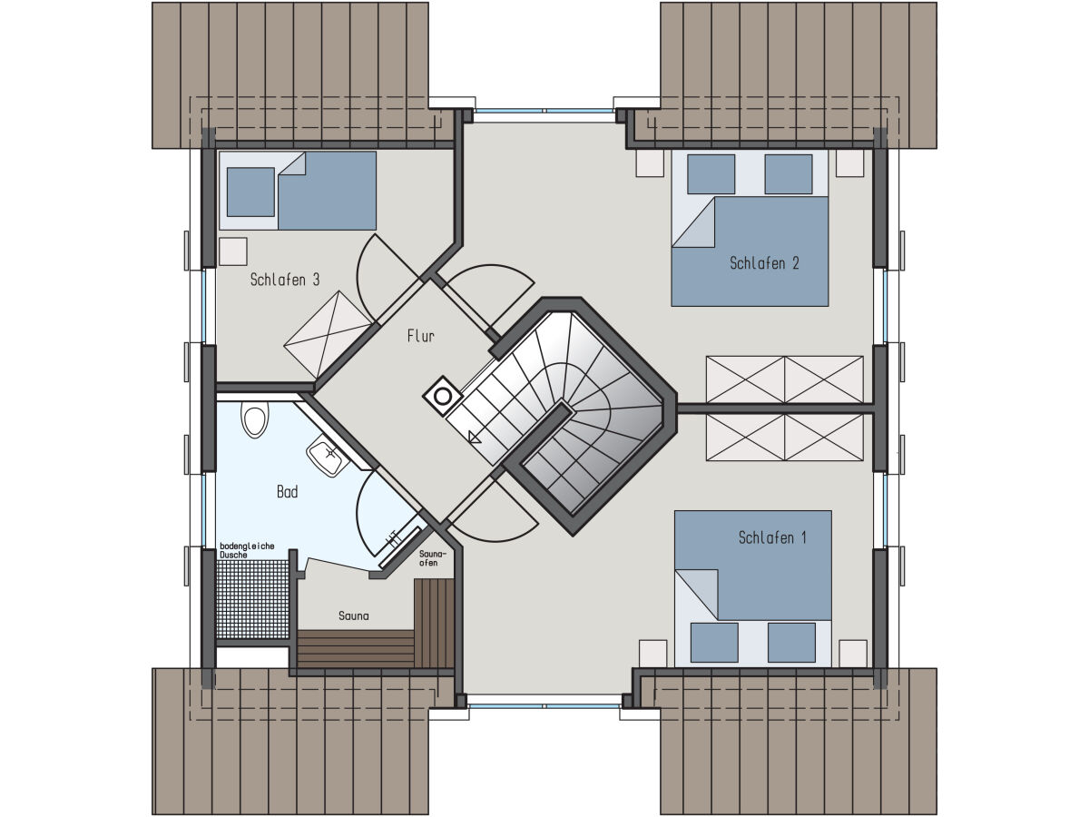 Ferienhaus Bodstedt Grundriss 35