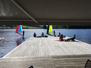 Wassersport auf dem Schwarzsee