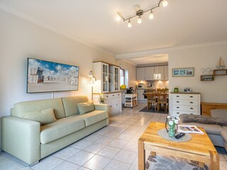 Wohnzimmer und Küche