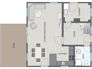 Ferienhaus Bodstedt Grundriss 42