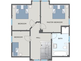 Ferienhaus Bodstedt Grundriss 43