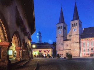 Schlossplatz in Berchtesgaden