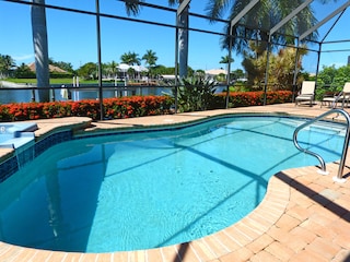 Large pool area