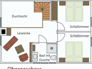 Casa per le vacanze Baabe Pianta del piano 23