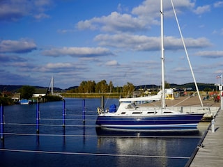 Hafen von Baabe - ideal für Spaziergänge und Ausflüge auf dem Wasser