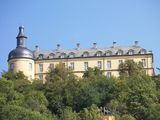 Schloss Friedrichstein hoch über Bad Wildungen