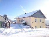 Ferienhaus im Winter