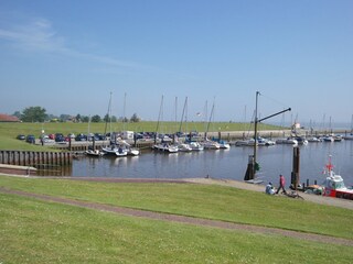 Der Blick in den Hafen