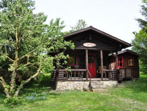 Case in tronchi nella tenuta di Friedenthal