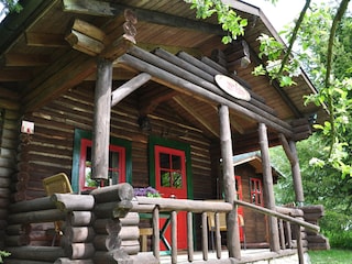 Blockhaus in idyllischer Lage