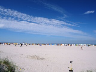 Der schöne Sandstrand