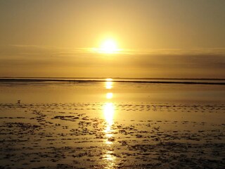 Wunderschöner Sonnenuntergang in Norddeich