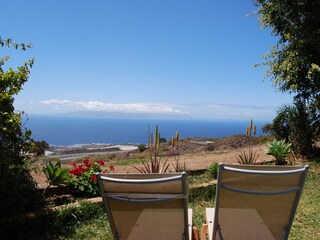 Blick auf Gomera