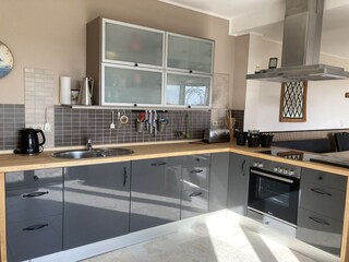 Küchenzeile in der Wohn-Essküche