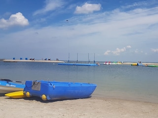 Nordseelagune, kostenloser Eintritt, Meerwasser-Badesee