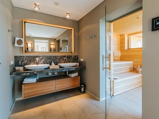 Ihre private Sauna mit Blick in der Garten