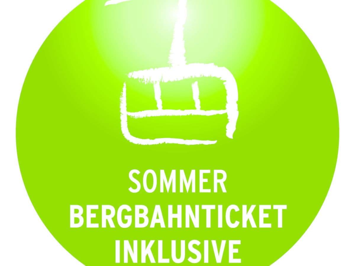 Sommer Bergbahnticket inklusive