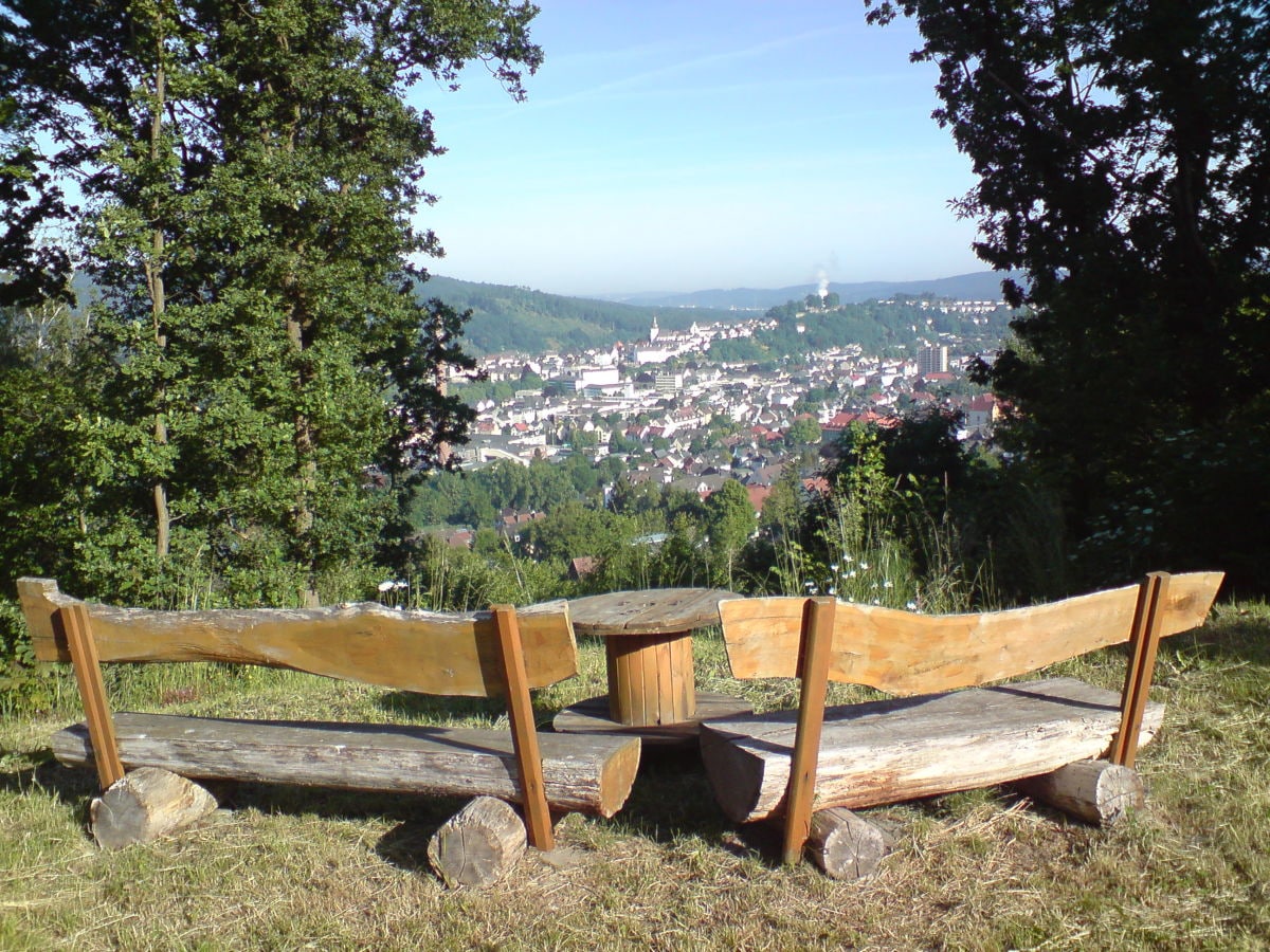 Ausblick vom Vorgarten