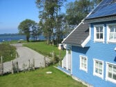 Ausblick Wohnung ist direkt am Wasser