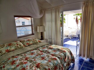 The main bedroom upstairs.