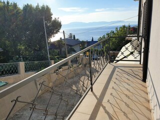 Balkon mit Meerblick