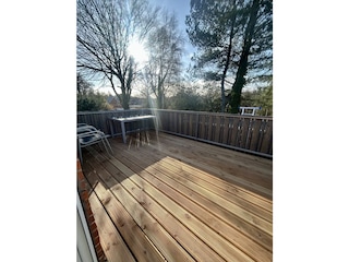 Balkon neu gestaltet