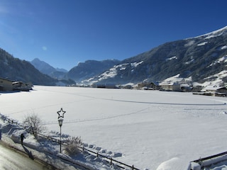 Blick vom Balkon