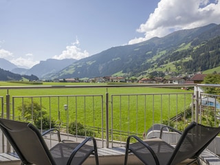 Aussicht vom Balkon