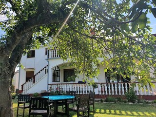 Blick auf die Terrasse