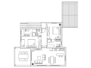 Villa Premantura Pianta del piano 32