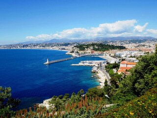 View of Nice 10 minutes walk from the apartment