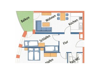 Holiday apartment Sahlenburg  18