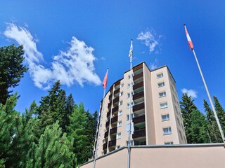 Vakantieappartement Davos Buitenaudio-opname 2
