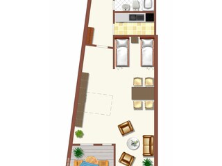 Holiday apartment Davos Floor Plan 6
