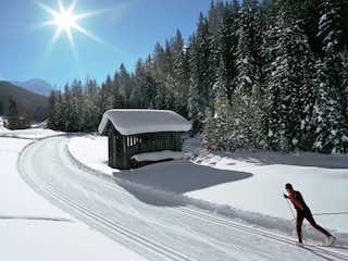 Skilanglauf von Davos ins Sertigtal