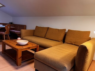 Sofalandschaft im Wohnzimmer