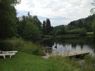 Liegeflächen am See