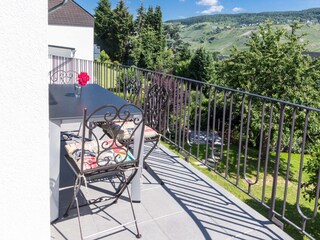 Balkon mit Aussicht