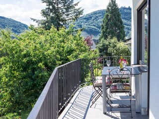 Balkon mit Aussicht