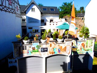 Genoveva Gemach mit 3 Garagen,70qm Terrasse