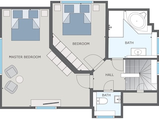 Ferienhaus Bodstedt Grundriss 58